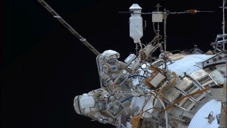 Πόντιος κοσμοναύτης σε διαστημικό «περίπατο»